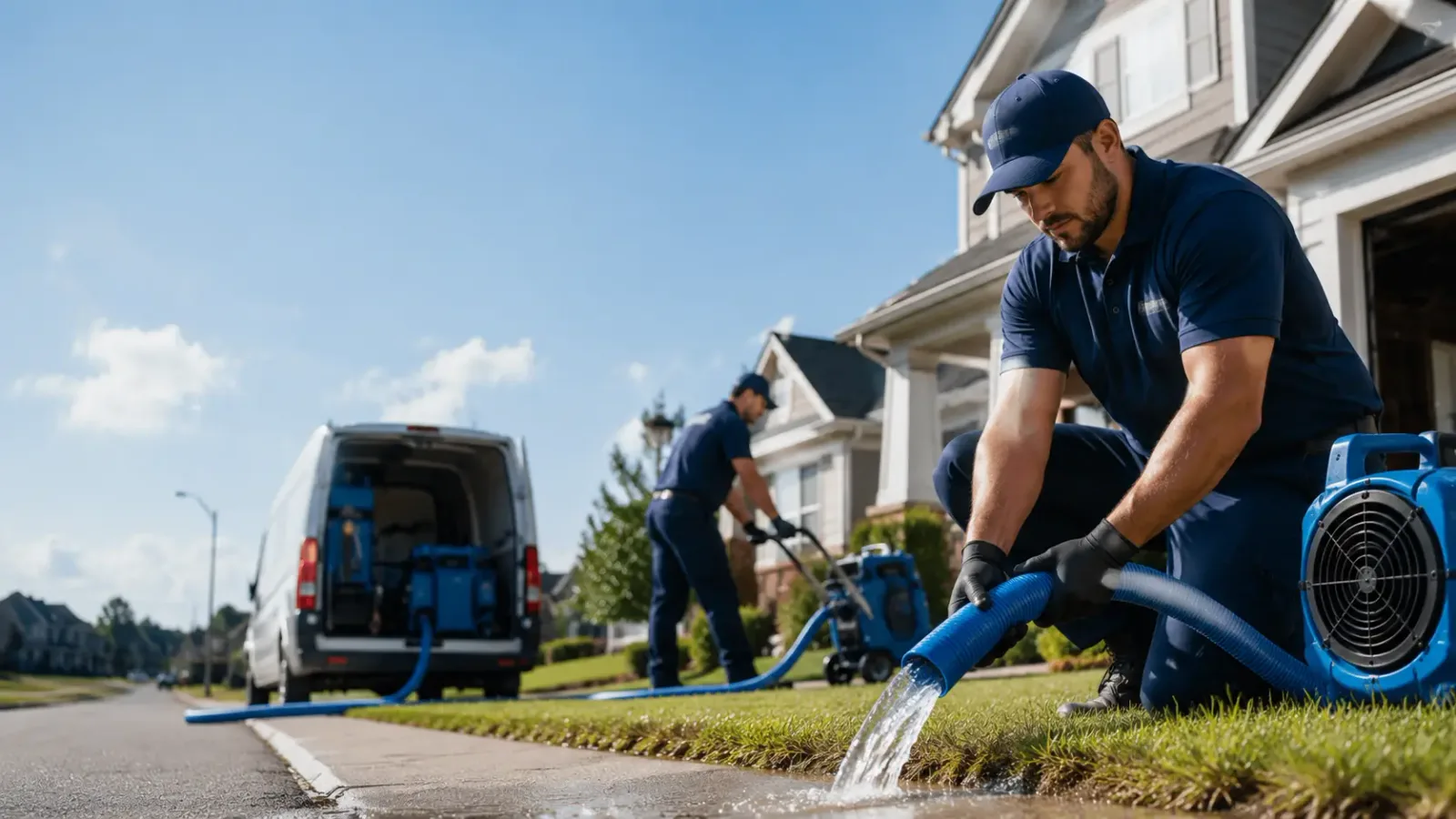 Flood Damage Restoration in Roundhead, OH